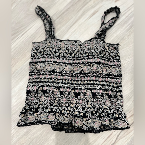 PATRONS OF PEACE Smocked Womens Cami - Picture 8 of 13